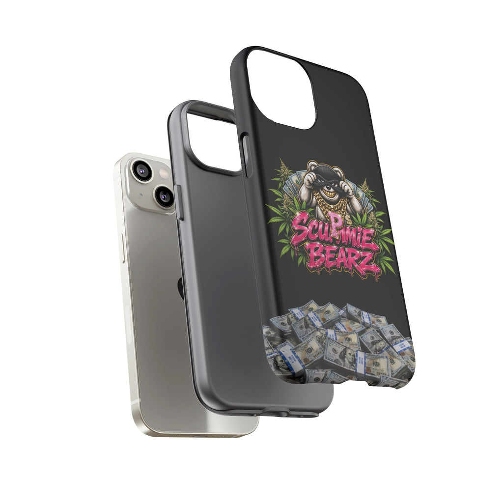 SCUMMIEBEARZ P.M.W. (P***y Money Weed) Logo Tough Cases