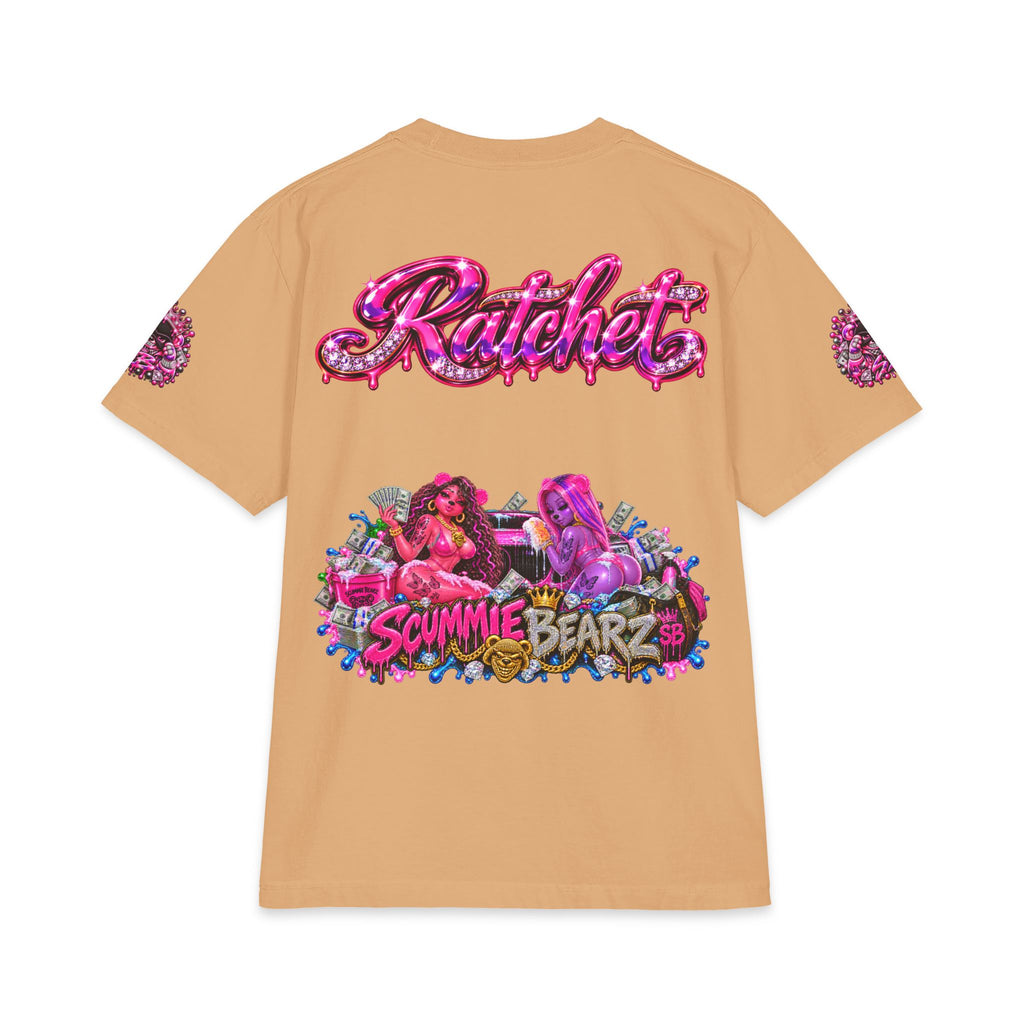 SB Ratchet — Pink/Purple Scummie Girls | SCUMMIEBEARZ™ Shaka Wear Heavyweight Tee