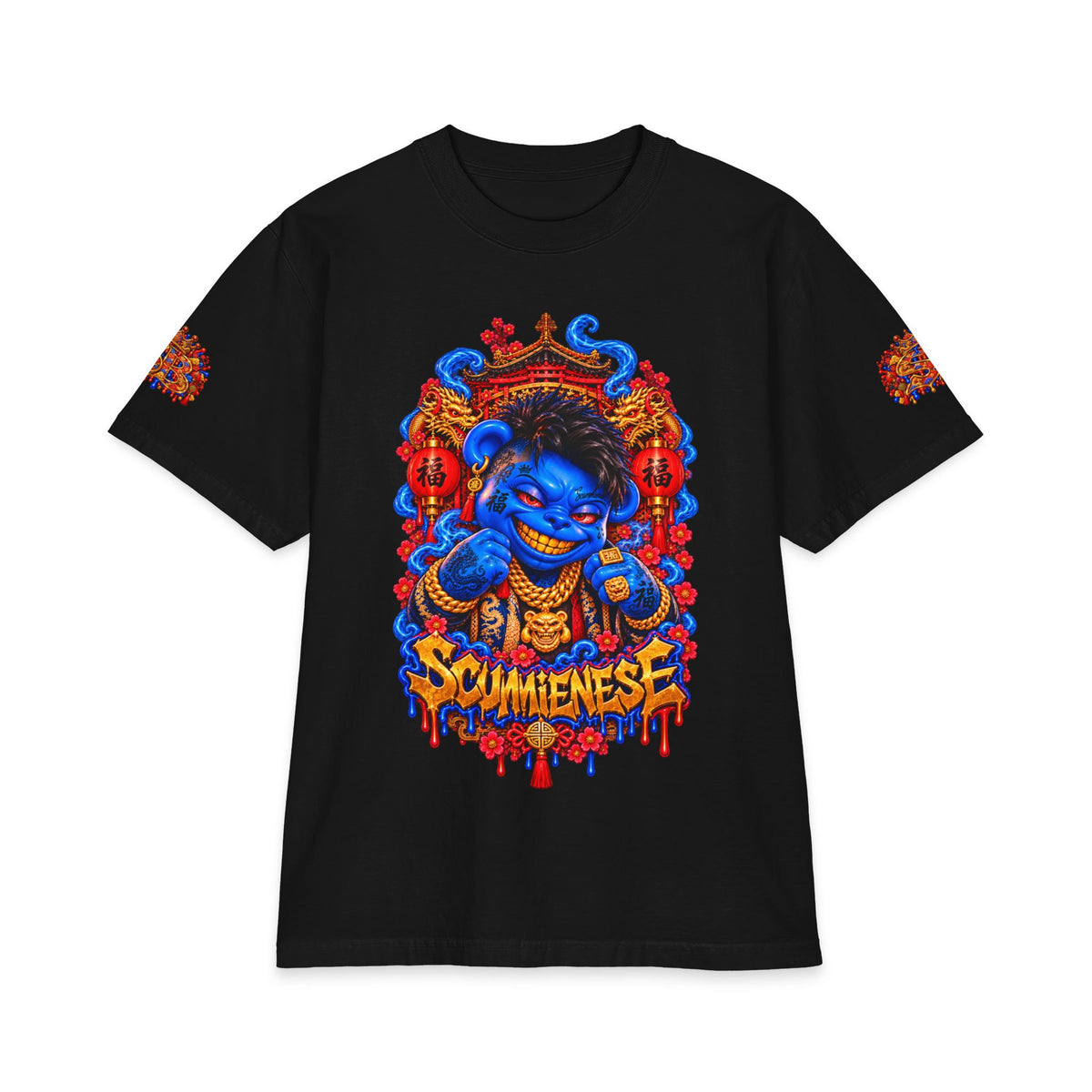 Unisex Max Heavyweight Short Sleeve-scummienese original-SCUMMIEBEARZ™️