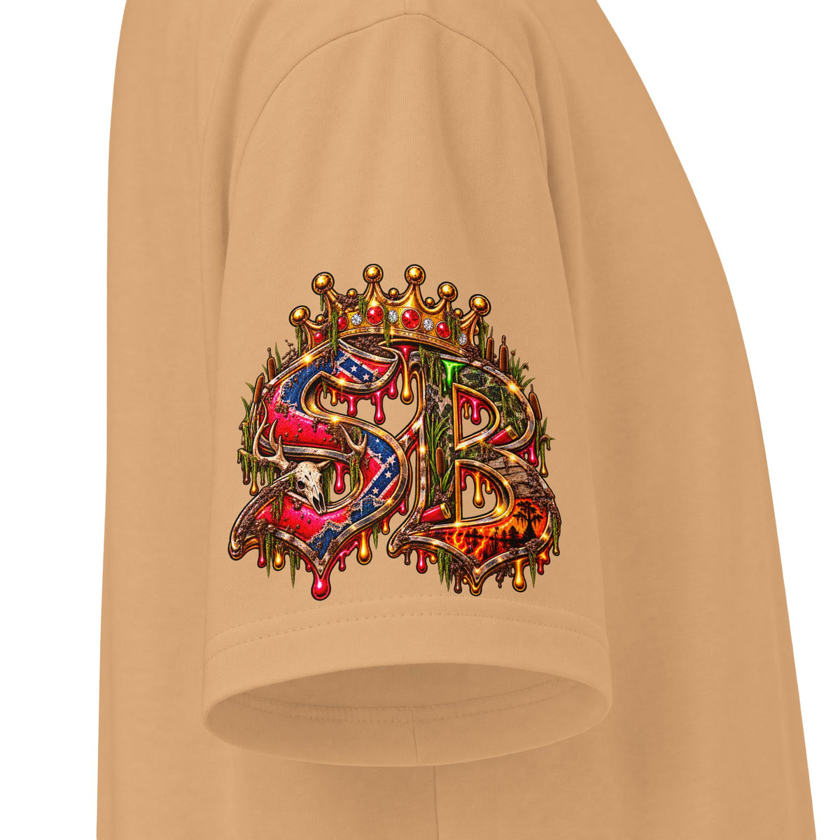 Country Brew Sled | SCUMMIEBEARZ™ Shaka Wear Heavyweight Tee