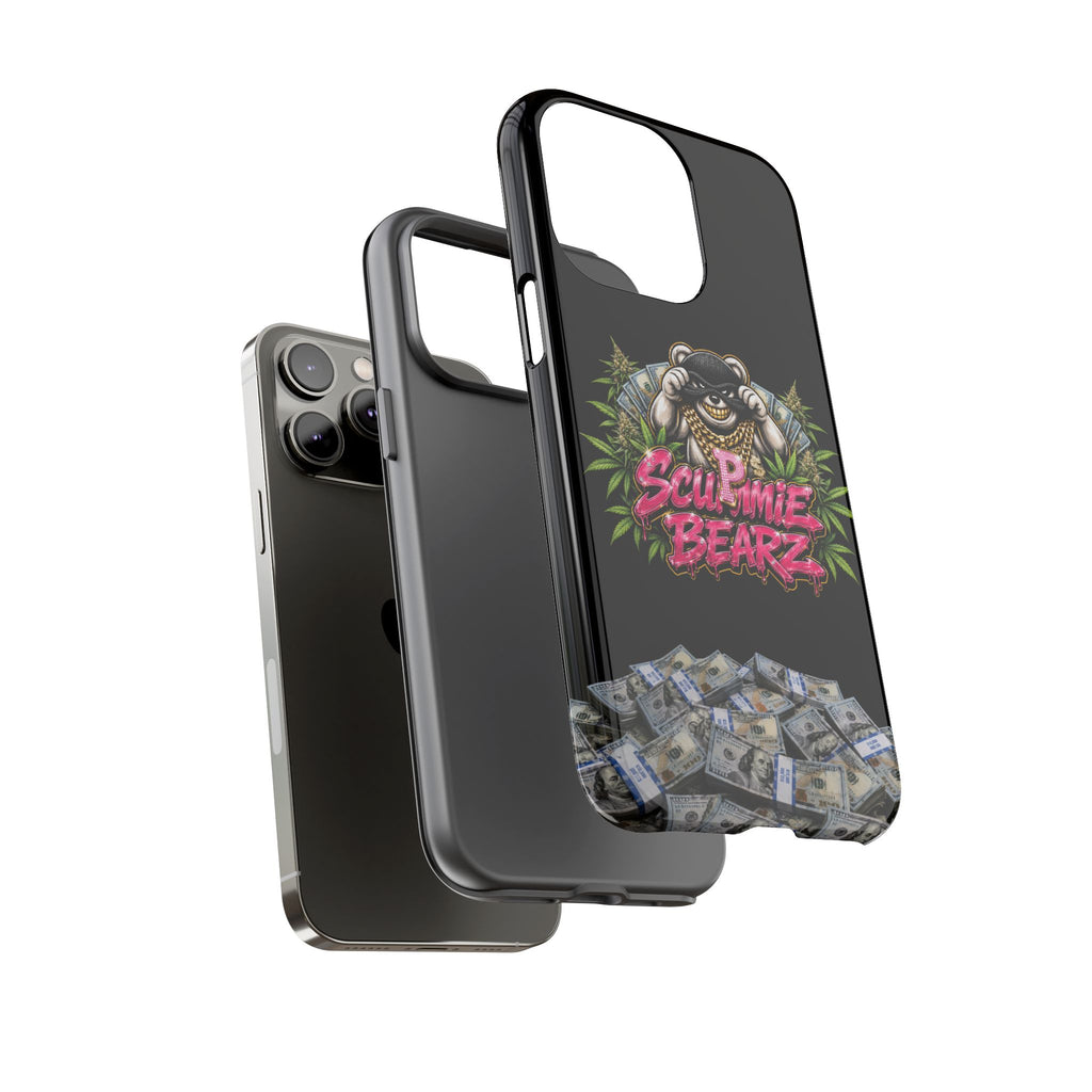 SCUMMIEBEARZ P.M.W. (P***y Money Weed) Logo Tough Cases