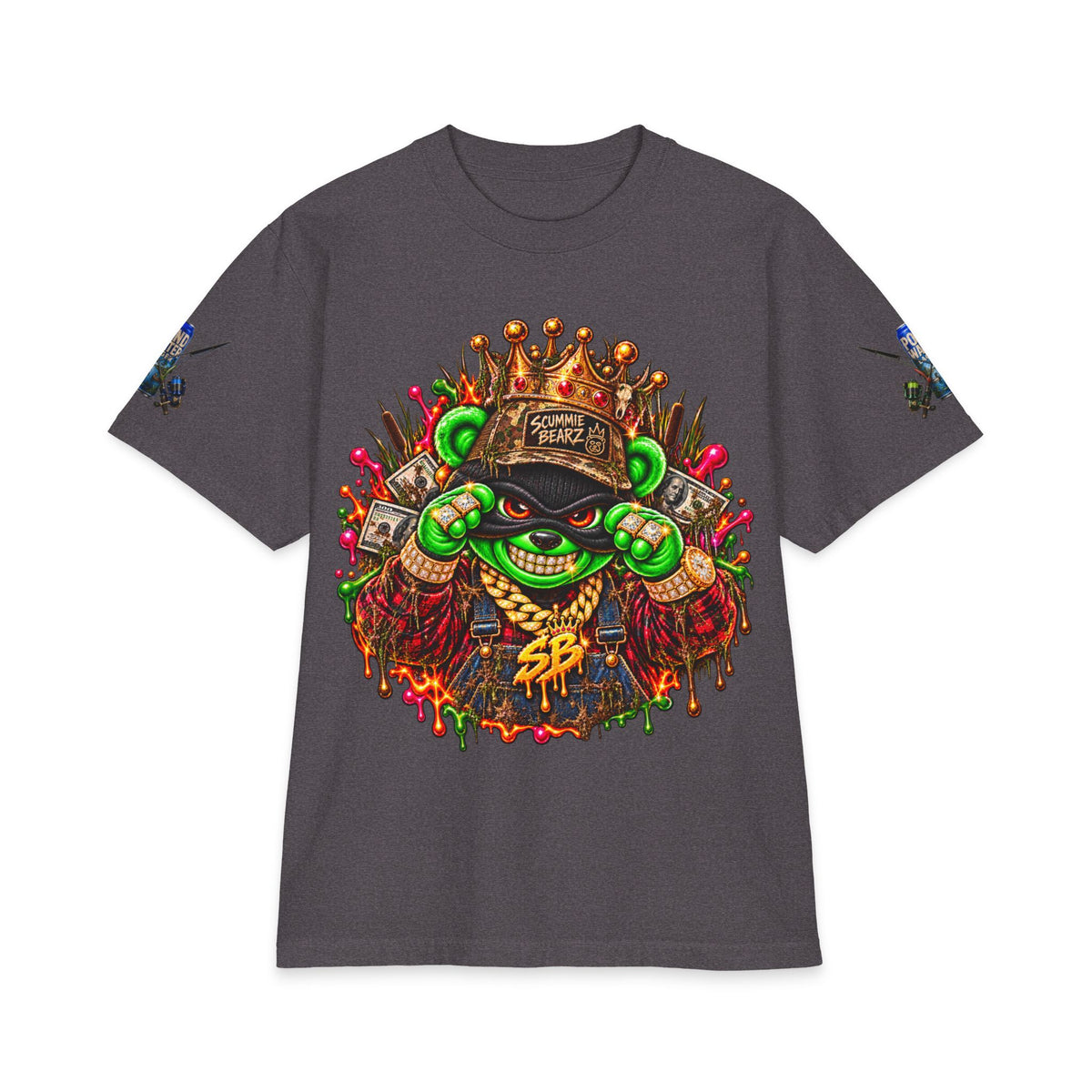 No Babe The Monster Got You | SCUMMIEBEARZ™ Shaka Wear Heavyweight Tee