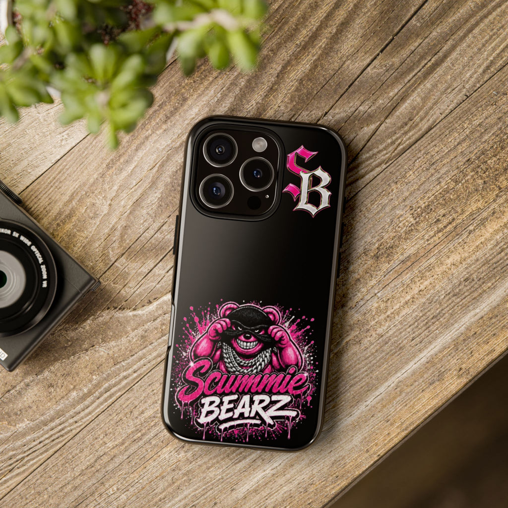SCUMMIEBEARZ 🩷Pink Logo🩷Tough Cases