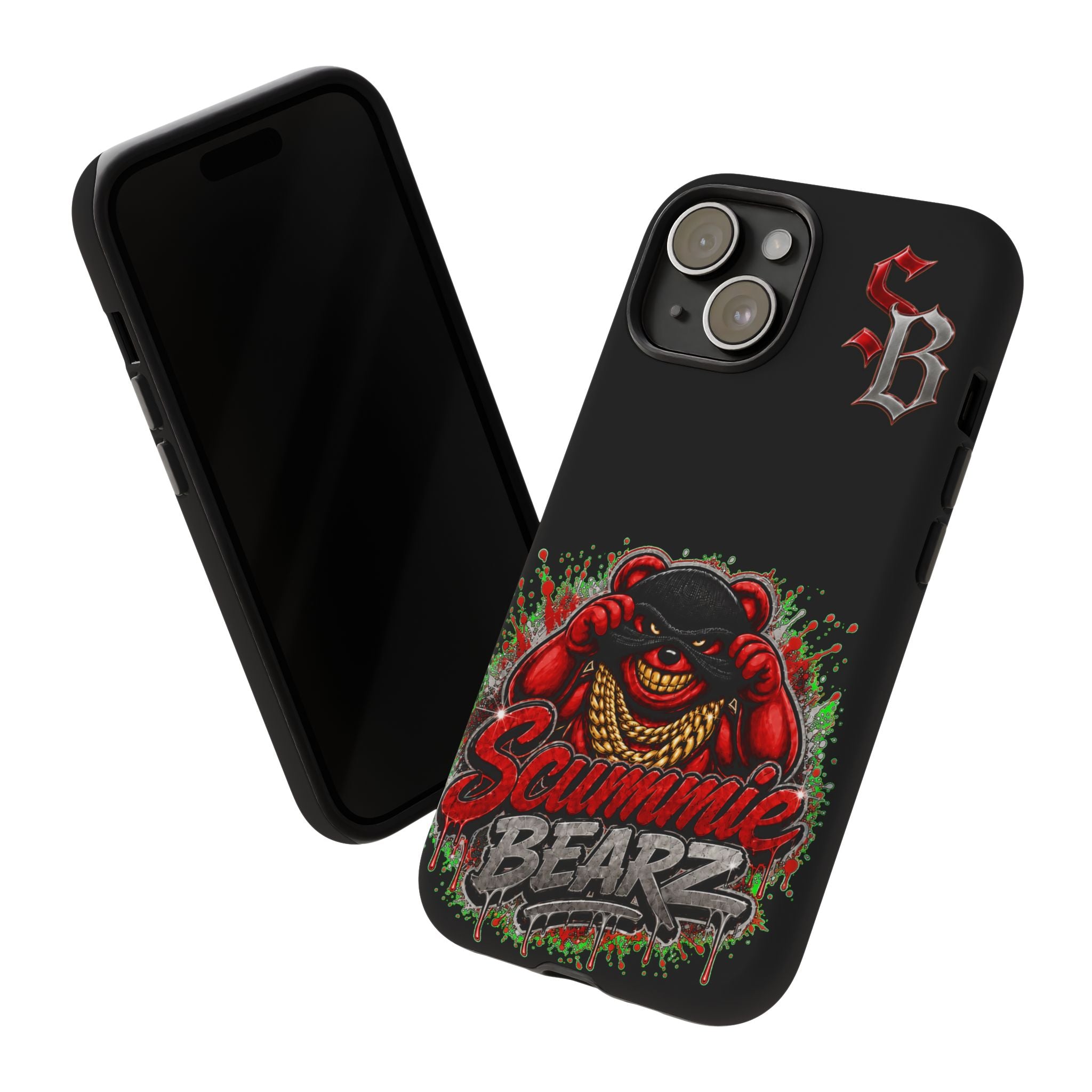 SCUMMIEBEARZ ♦️RED LOGO♦️ Tough Cases