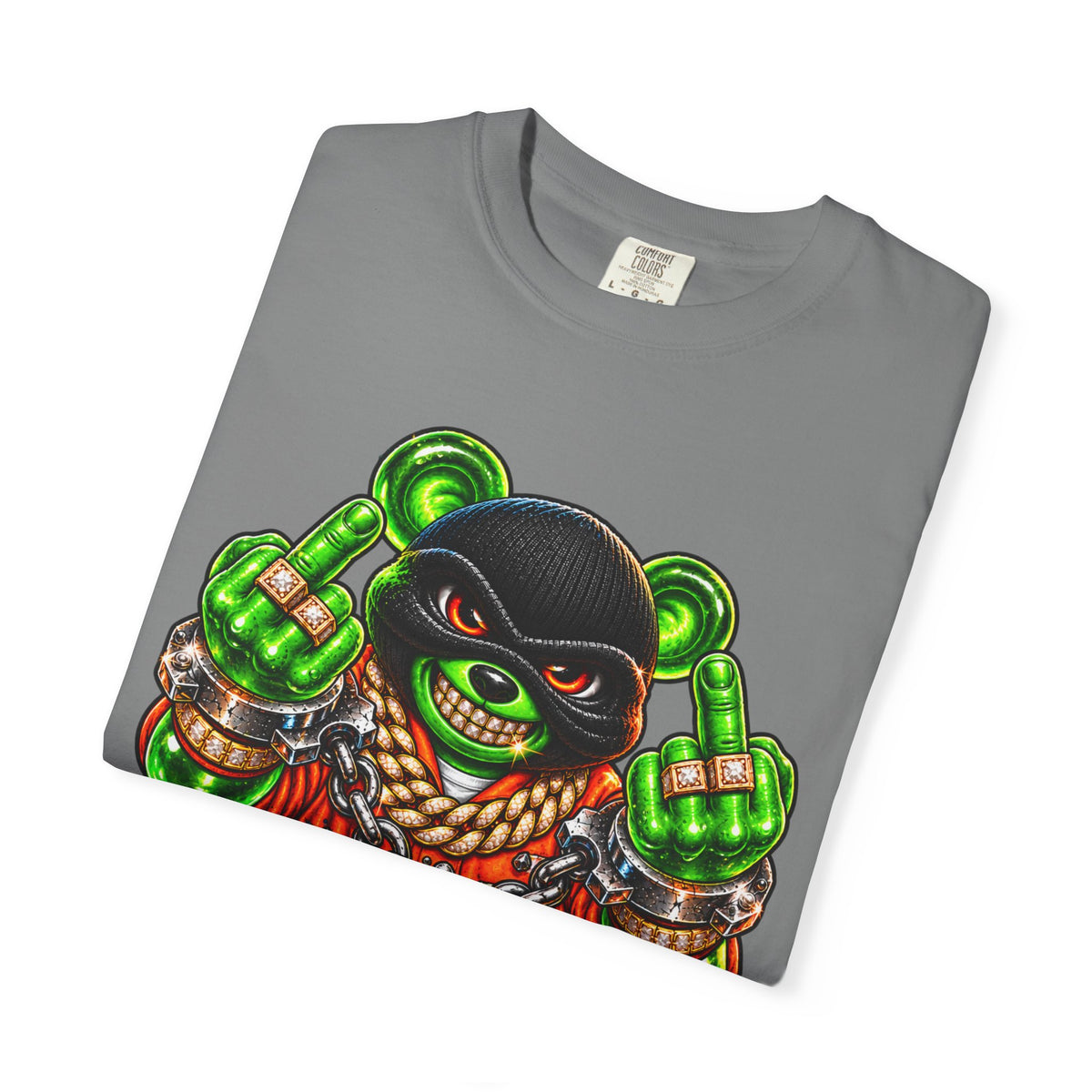 Unisex Garment-Dyed T-shirt-NO CONFESSION, NO CONVICTION-SCUMMIEBEARZ™️