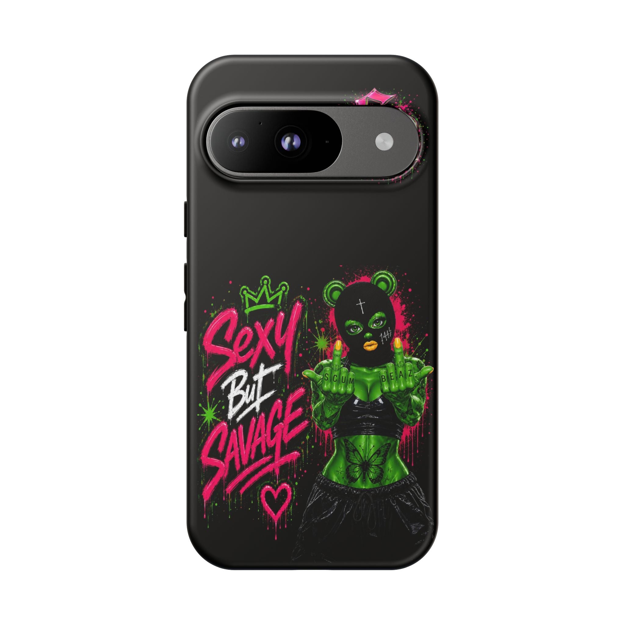 SCUMMIEBEARZ Sexy But Savage Green Remix Tough Cases