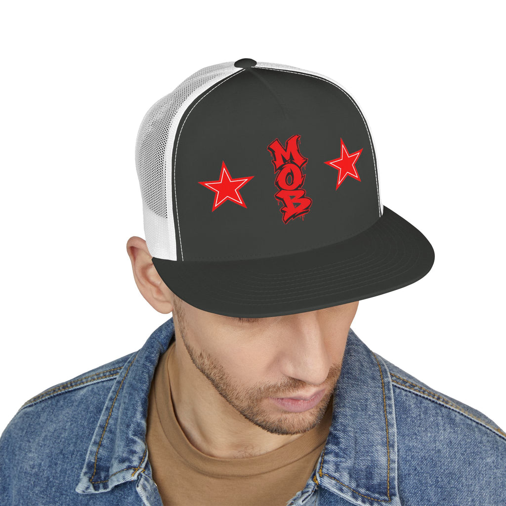 5 Panel Trucker Cap-MOB-SCUMMIEBEARZ™️