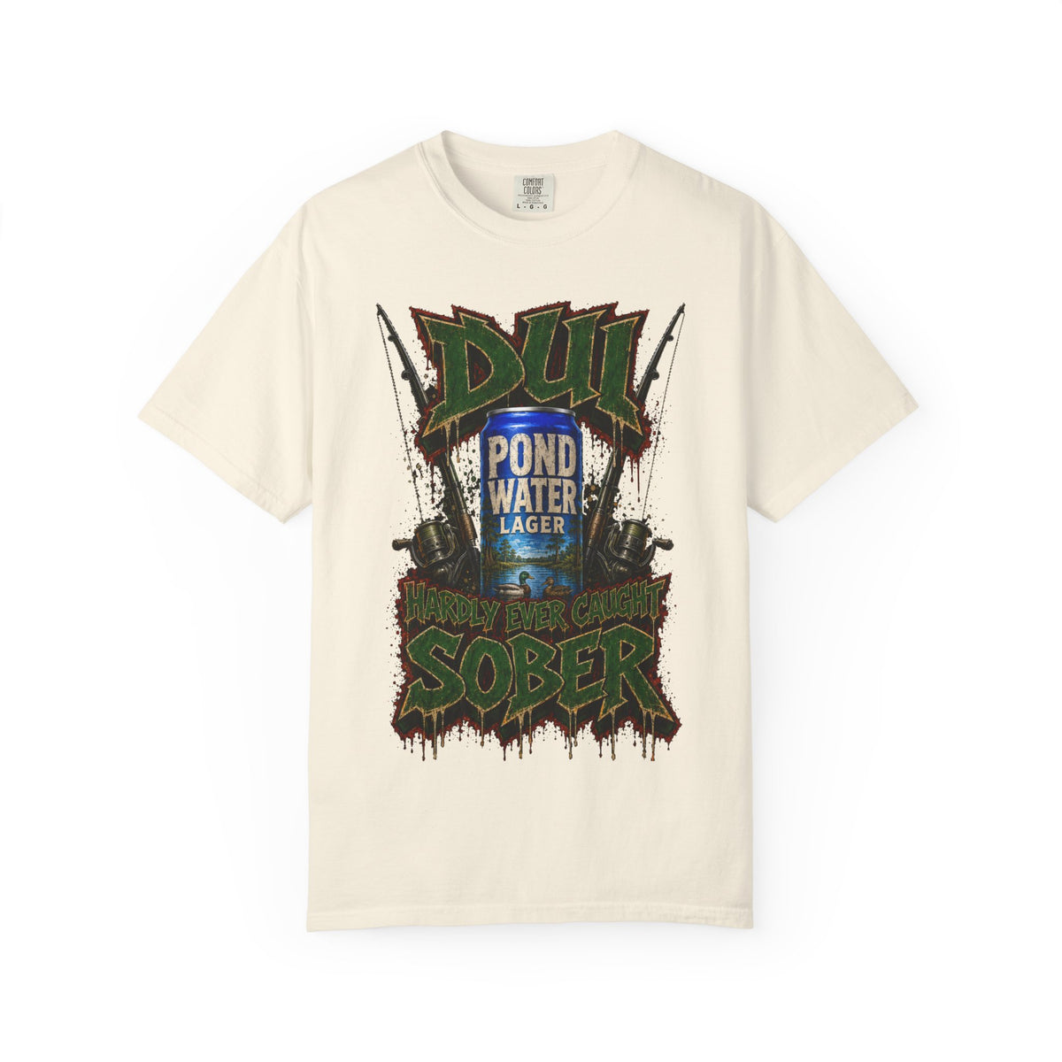 Unisex Garment-Dyed T-shirt-HILLBILLY COLLECTION -SCUMMIEBEARZ™