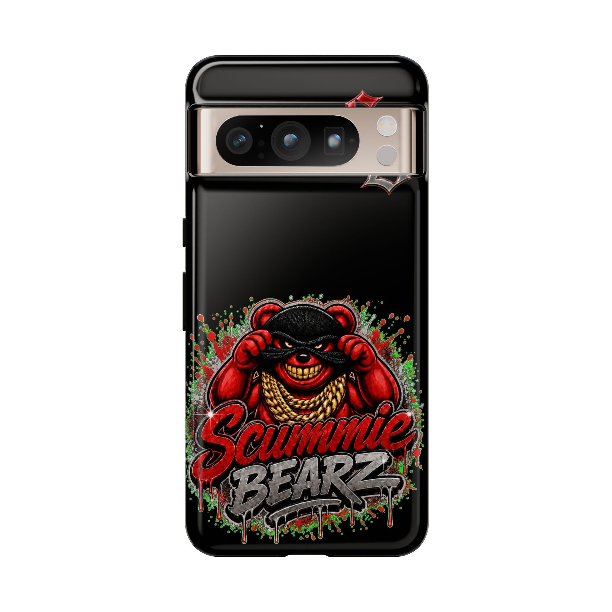 SCUMMIEBEARZ ♦️RED LOGO♦️ Tough Cases