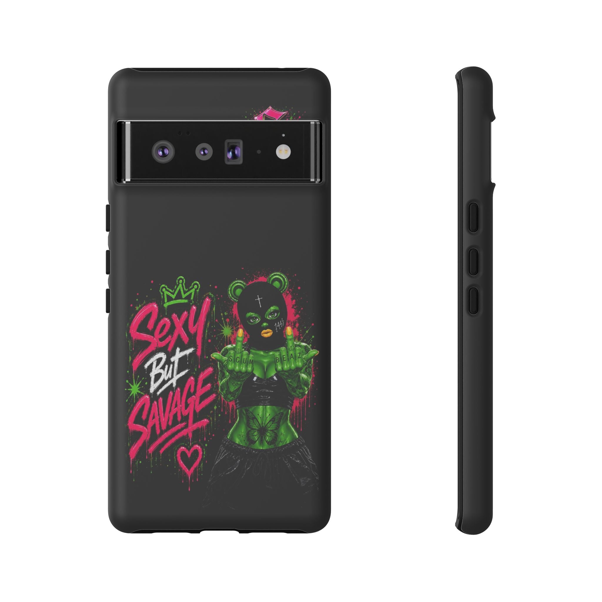 SCUMMIEBEARZ Sexy But Savage Green Remix Tough Cases