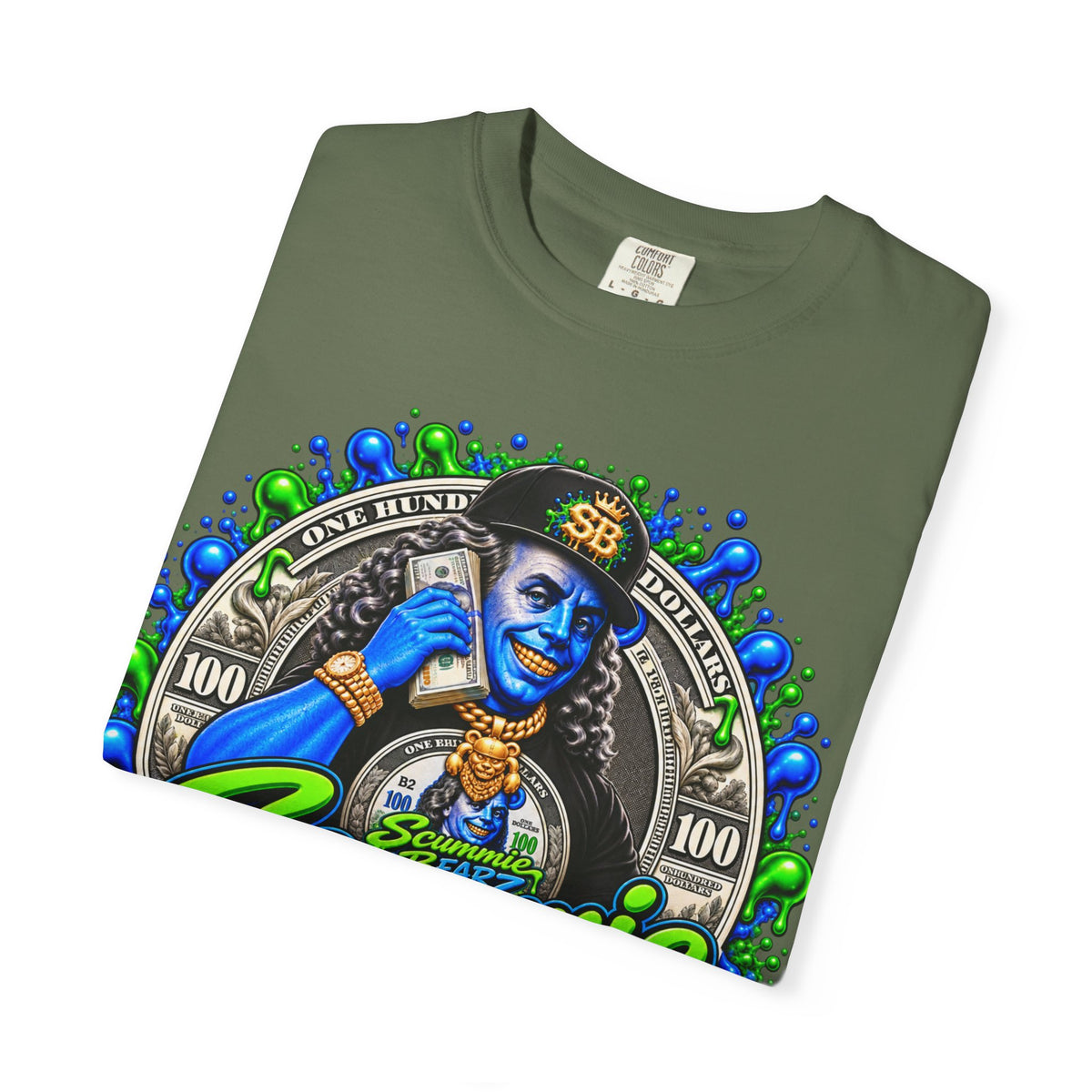 Comfort color 1717- "Paper Chaser" Graphic T-Shirt wha-SCUMMIEBEARZ™️