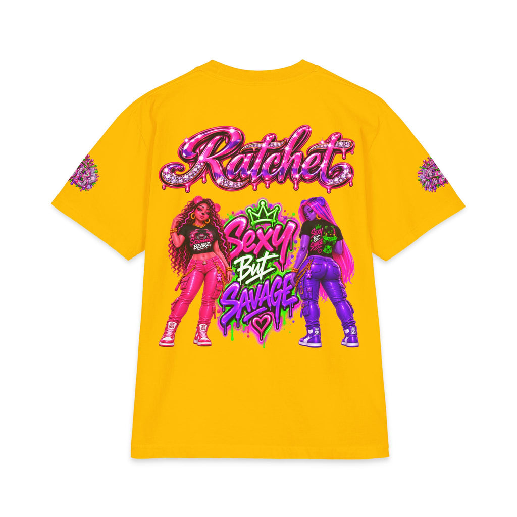 Ratchet Royalty | SCUMMIEBEARZ™ Shaka Wear Heavyweight Tee