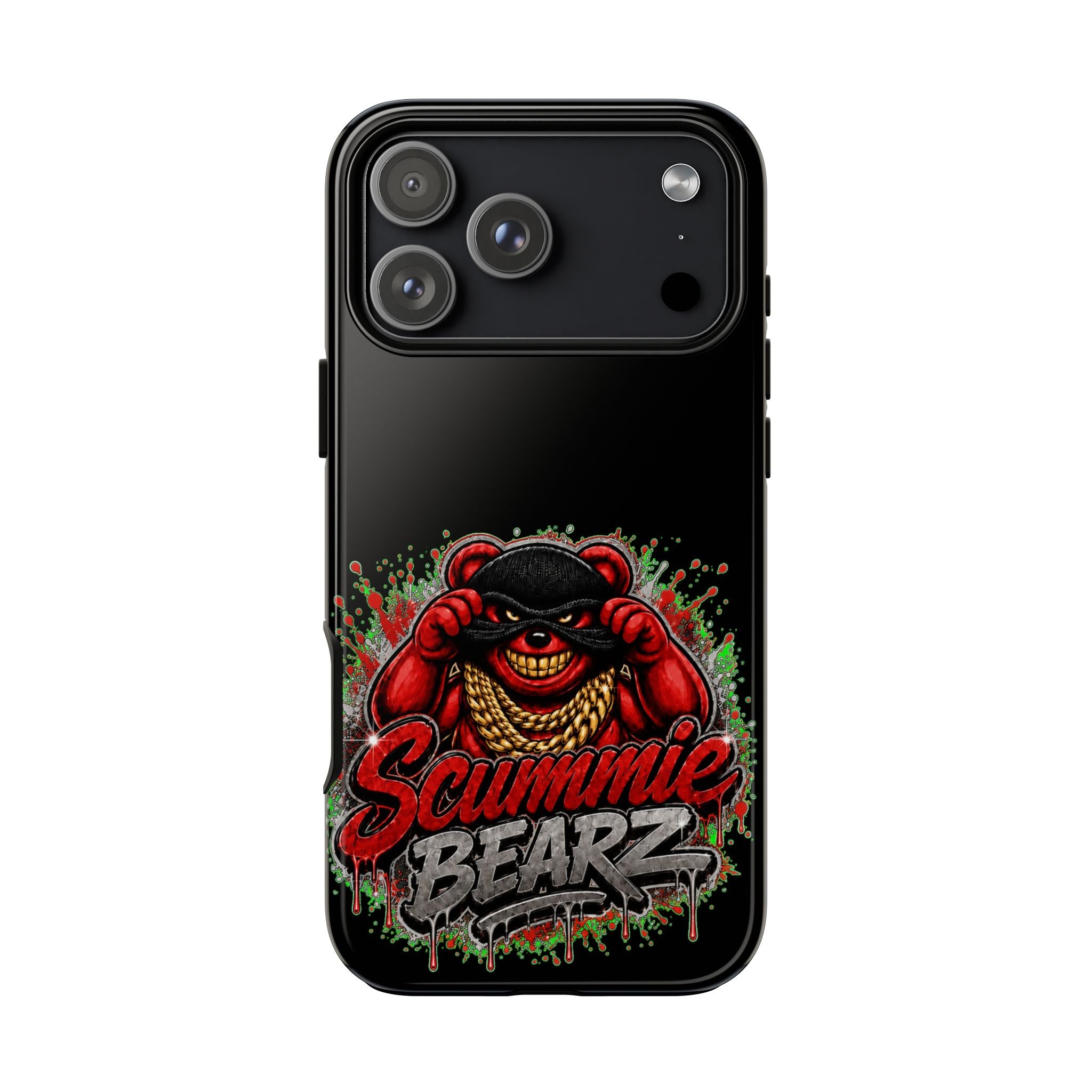 SCUMMIEBEARZ ♦️RED LOGO♦️ Tough Cases