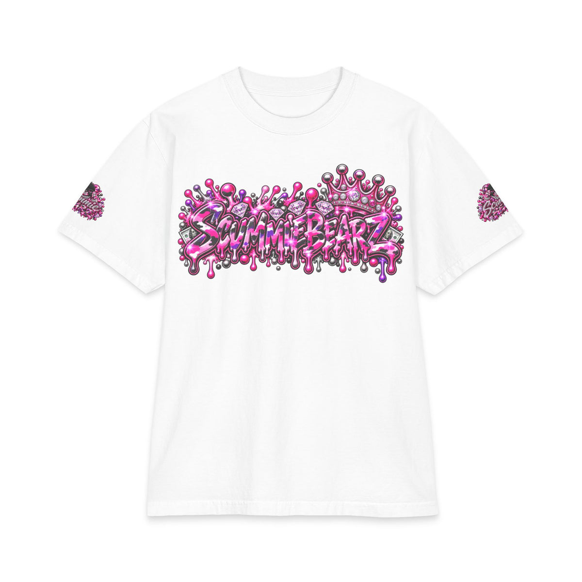 Ratchet — Pink/Purple | SCUMMIEBEARZ™ Shaka Wear Heavyweight Tee