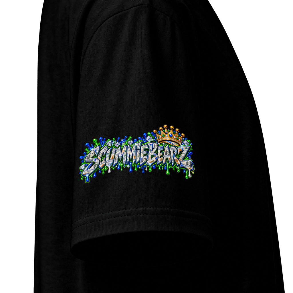 Money, Hungry Green Remix | SCUMMIEBEARZ™ Shaka Wear Heavyweight Tee