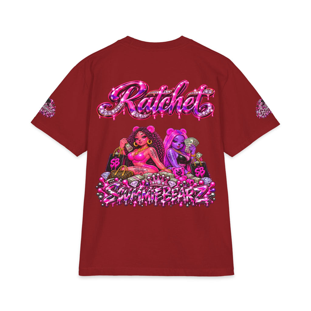Ratchet — Pink/Purple | SCUMMIEBEARZ™ Shaka Wear Heavyweight Tee