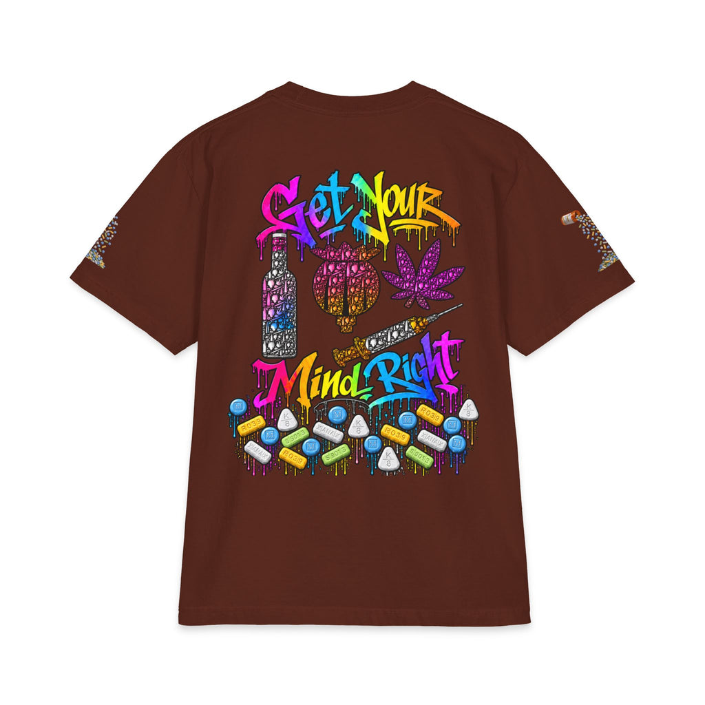 Get Your Mind Right — Multicolor Remix | SCUMMIEBEARZ™ Shaka Wear Heavyweight Tee