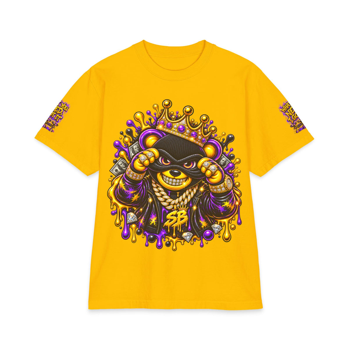 Get Served Trap House Edition | SCUMMIEBEARZ™ Shaka Wear Heavyweight Tee