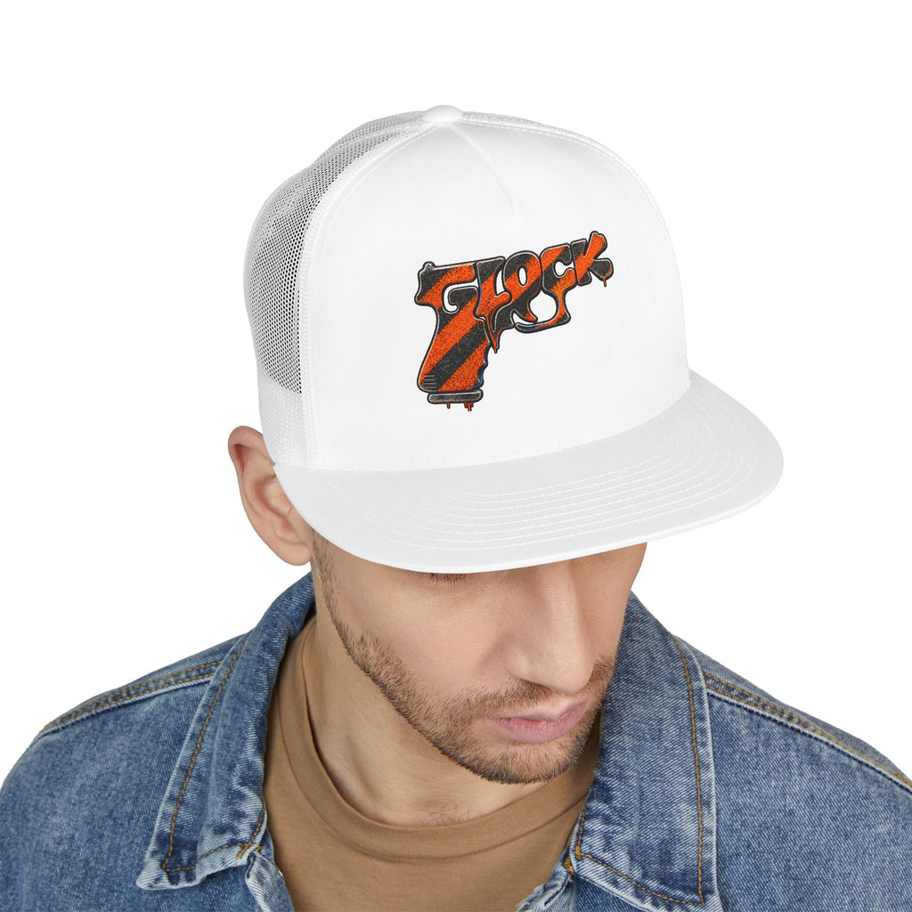 5 Panel Trucker Cap-locked up GLOCK-SCUMMIEBEARZ™️