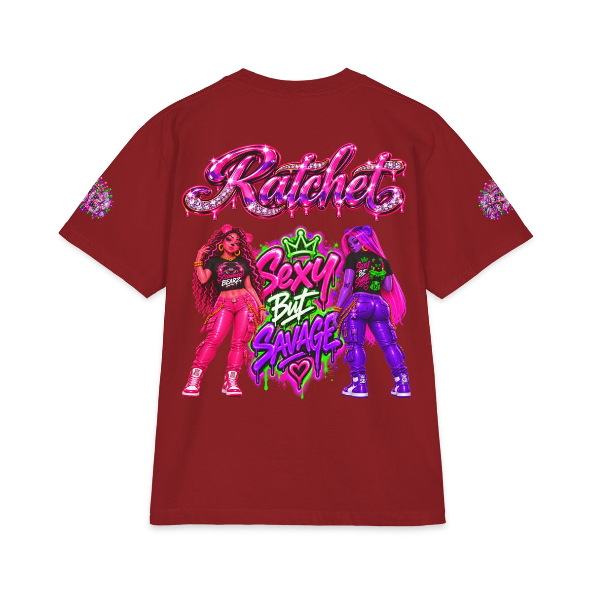 Ratchet Royalty | SCUMMIEBEARZ™ Shaka Wear Heavyweight Tee