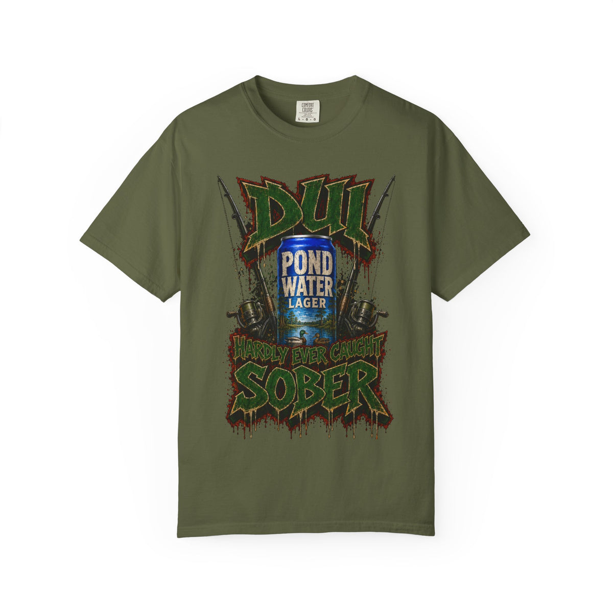 Unisex Garment-Dyed T-shirt-HILLBILLY COLLECTION -SCUMMIEBEARZ™