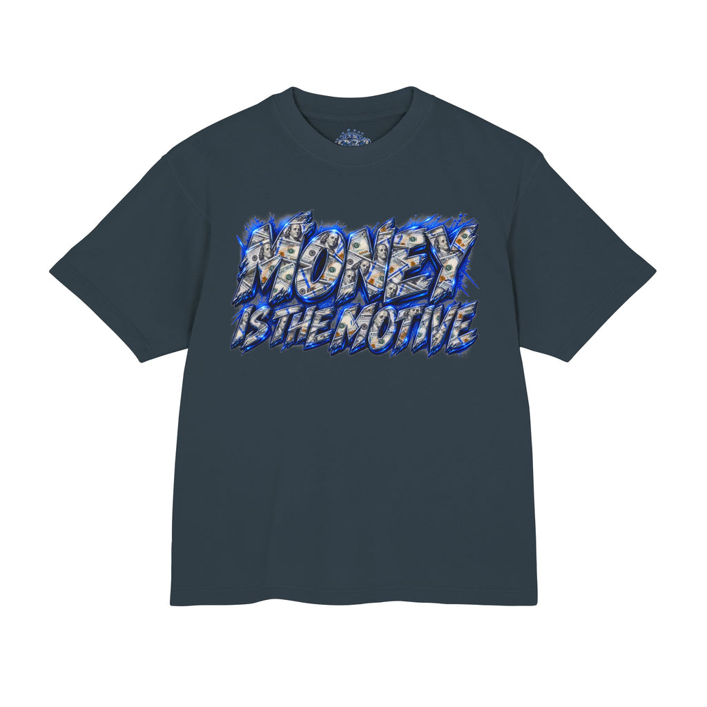 Unisex Urban Heavy Tee-MONEY IS THE MOTIVE™NO DAYS OFF – PAPER CHASER-SCUMMIEBEARZ™️