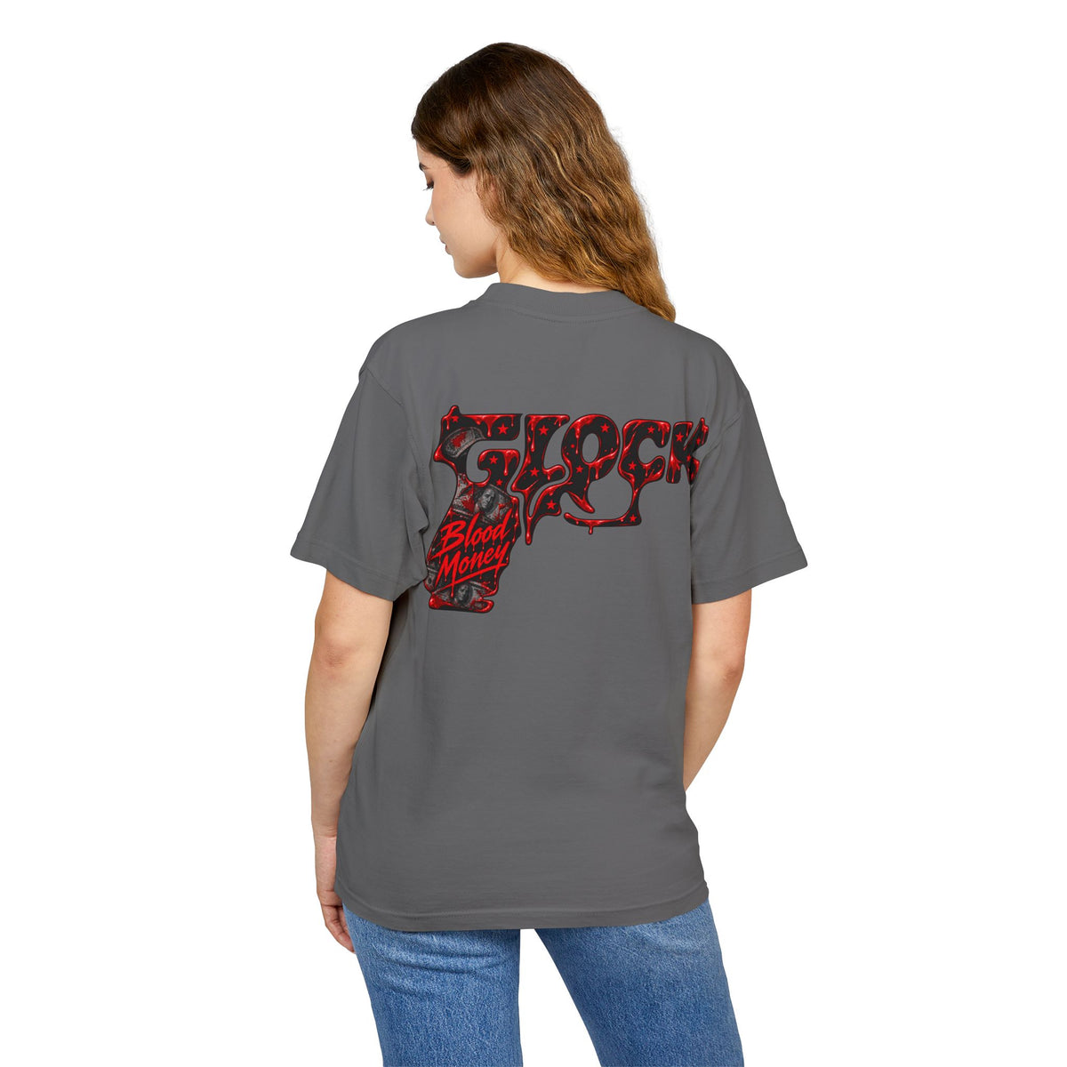 Unisex  Graphic T-Shirt - Glock™ Blood Money - SCUMMIEBEARZ™
