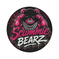 SCUMMIEBEARZ🩷Pink Logo Round Rug