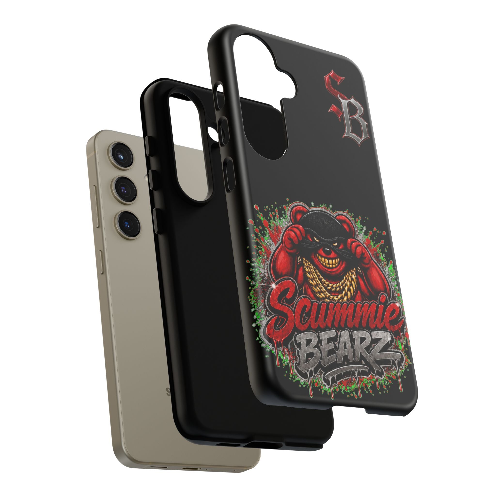 SCUMMIEBEARZ ♦️RED LOGO♦️ Tough Cases