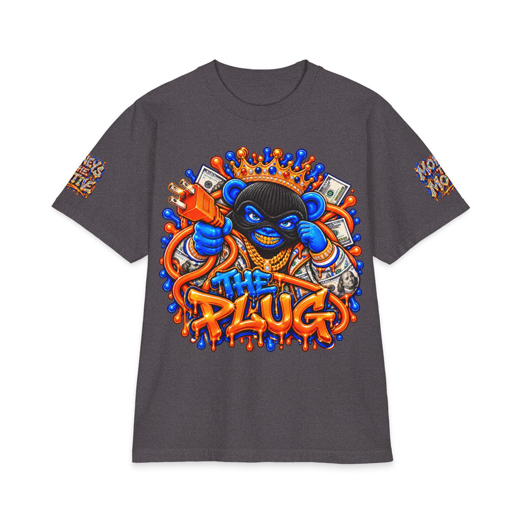 Unisex Max Heavyweight Short Sleeve-THE PLUG!!!-Scummiebearz™️