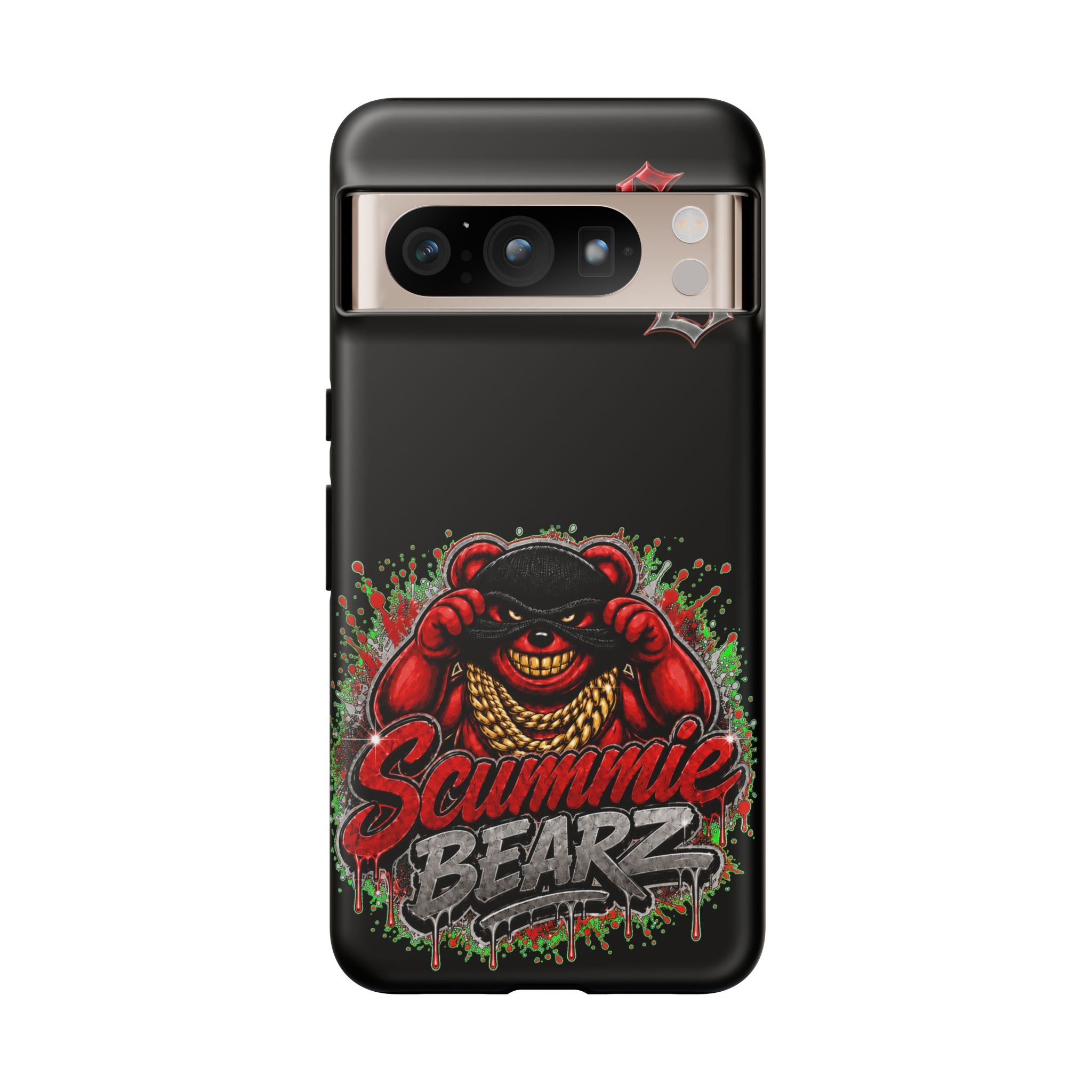 SCUMMIEBEARZ ♦️RED LOGO♦️ Tough Cases