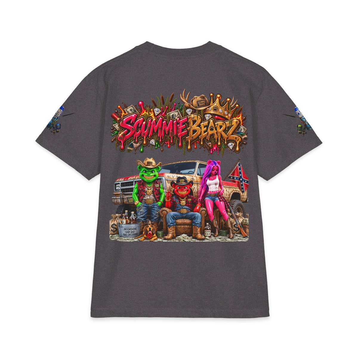Unisex Max Heavyweight Short Sleeve-REBEL FORD-SCUMMIEBEARZ™️
