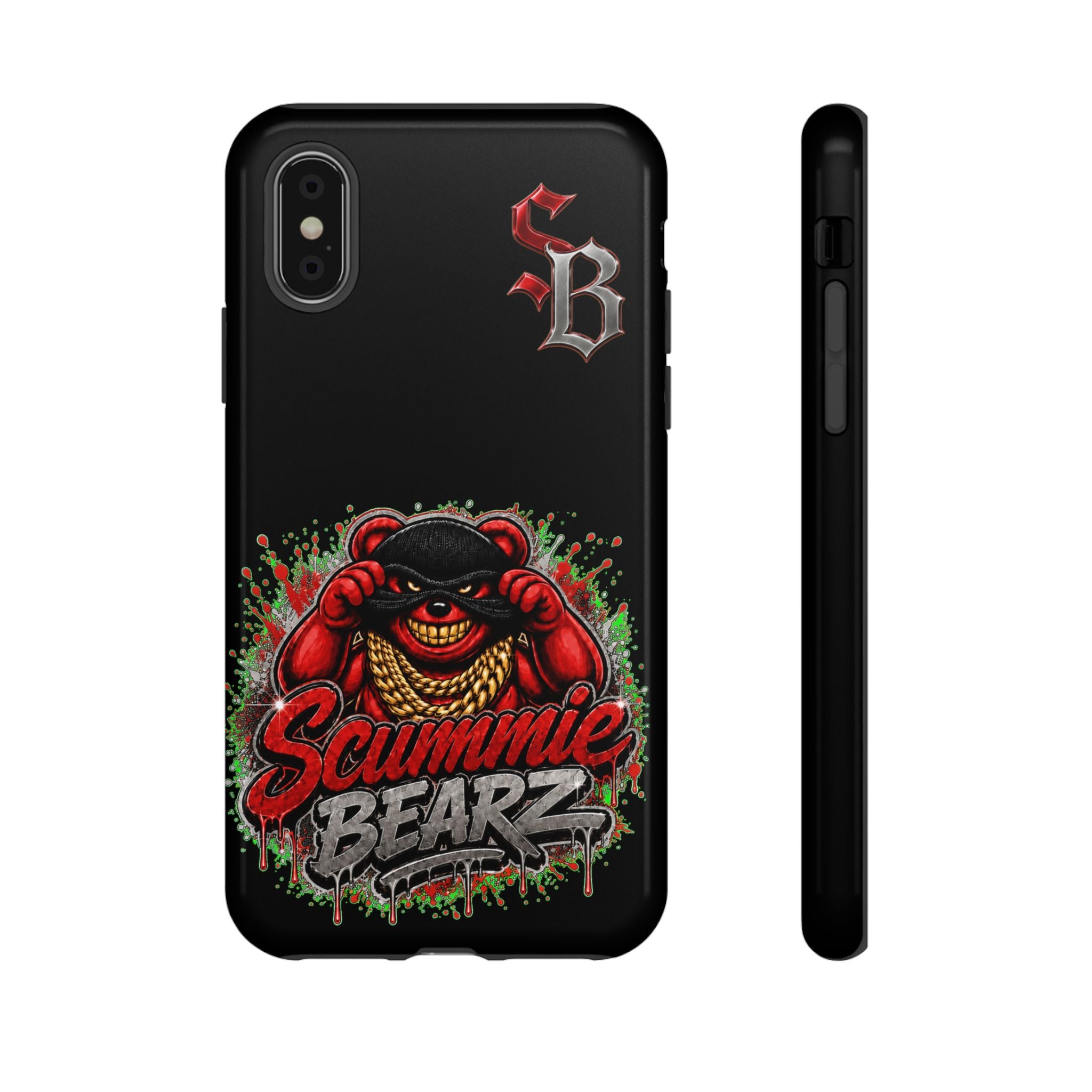 SCUMMIEBEARZ ♦️RED LOGO♦️ Tough Cases