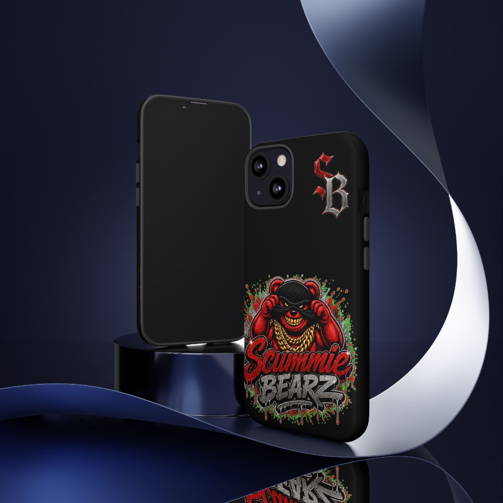 SCUMMIEBEARZ ♦️RED LOGO♦️ Tough Cases