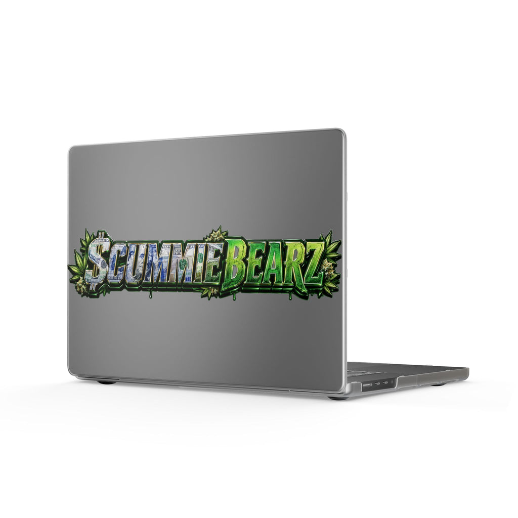 Matte MacBook Cases-WEED LOGO-SCUMMIEBEARZ™