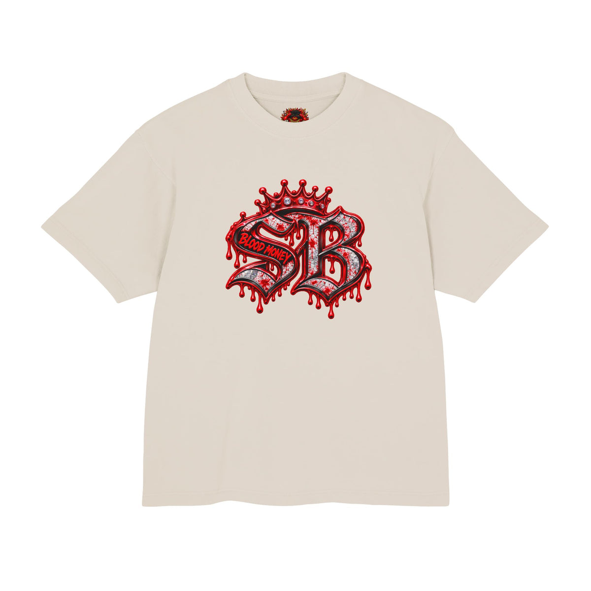 Unisex Urban Heavy Tee-BLOOD MONEY STREET CODE-SCUMMIEBEARZ™️