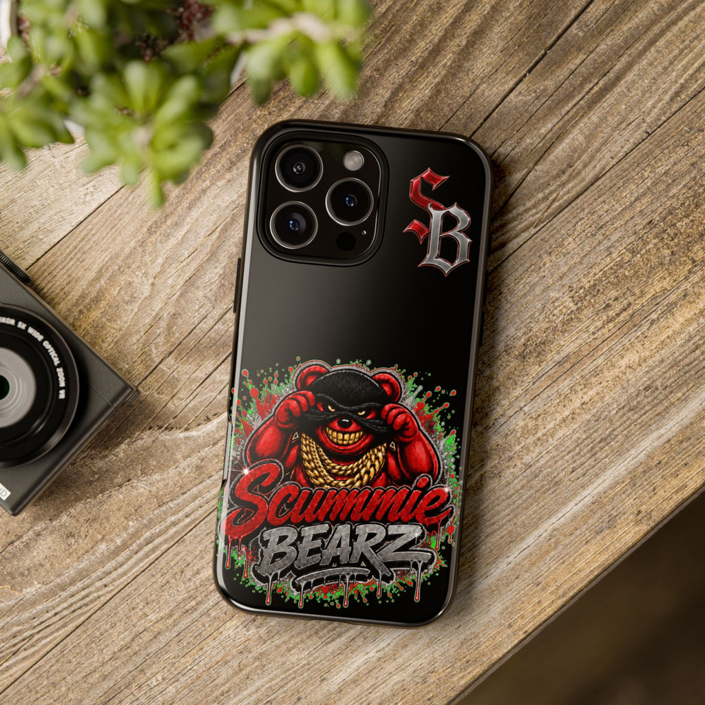 SCUMMIEBEARZ ♦️RED LOGO♦️ Tough Cases