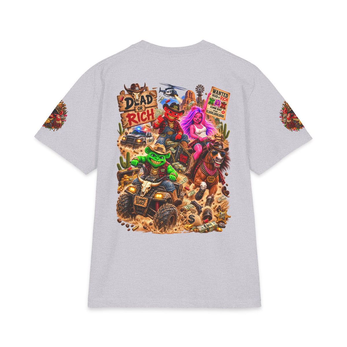 Dead Rich | SCUMMIEBEARZ™ Shaka Wear Heavyweight Tee