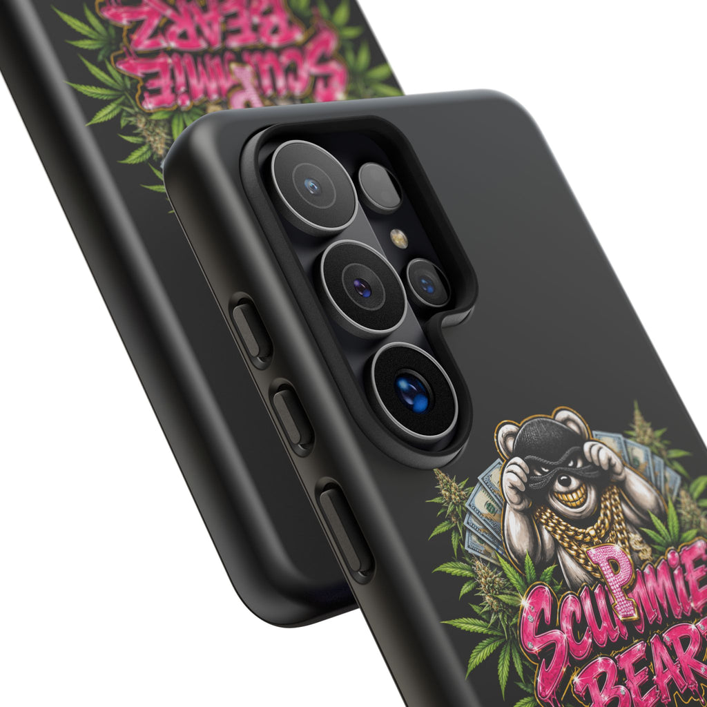 SCUMMIEBEARZ P.M.W. (P***y Money Weed) Logo Tough Cases