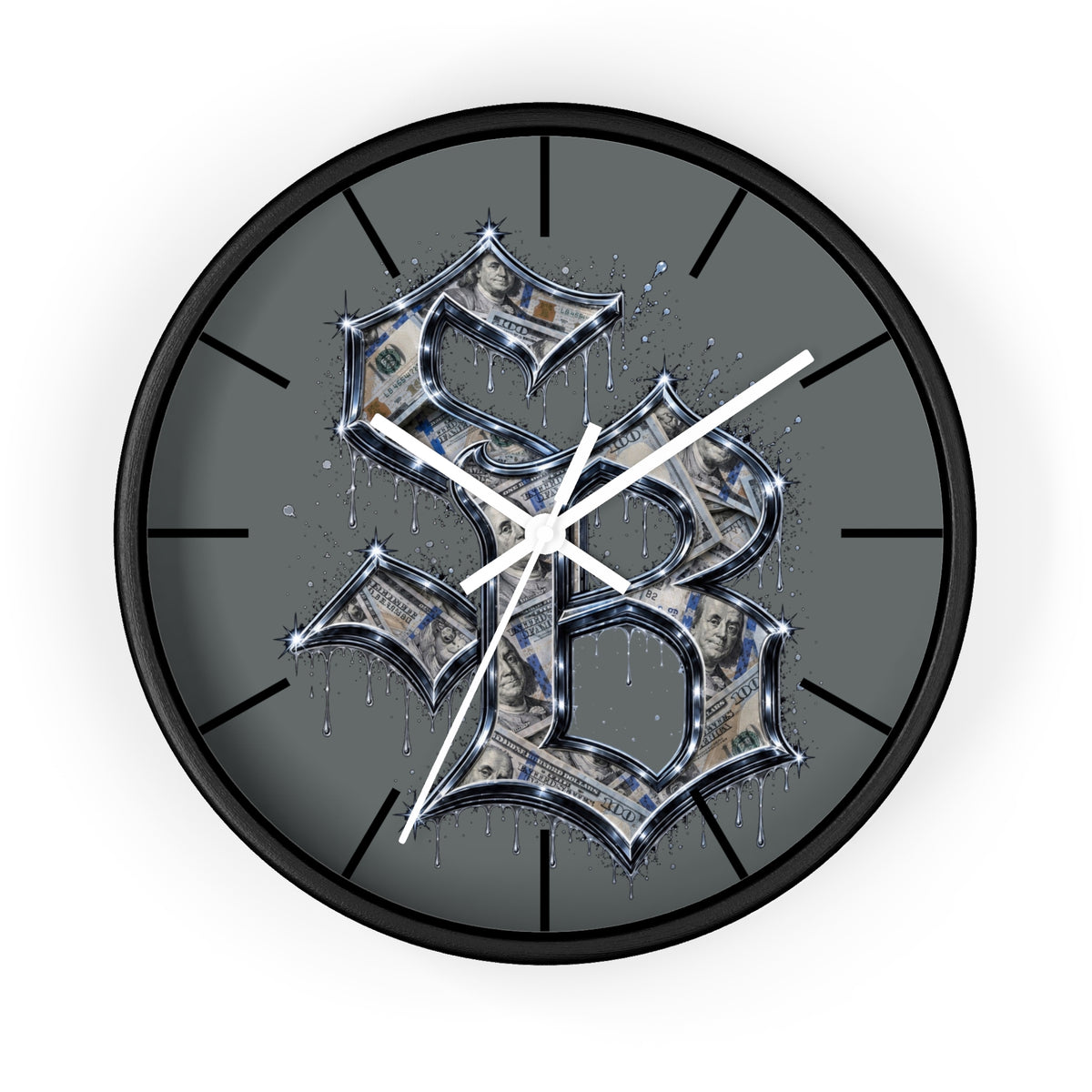 Wall Clock-MONEY SB LOGO-SCUMMIEBEARZ™️