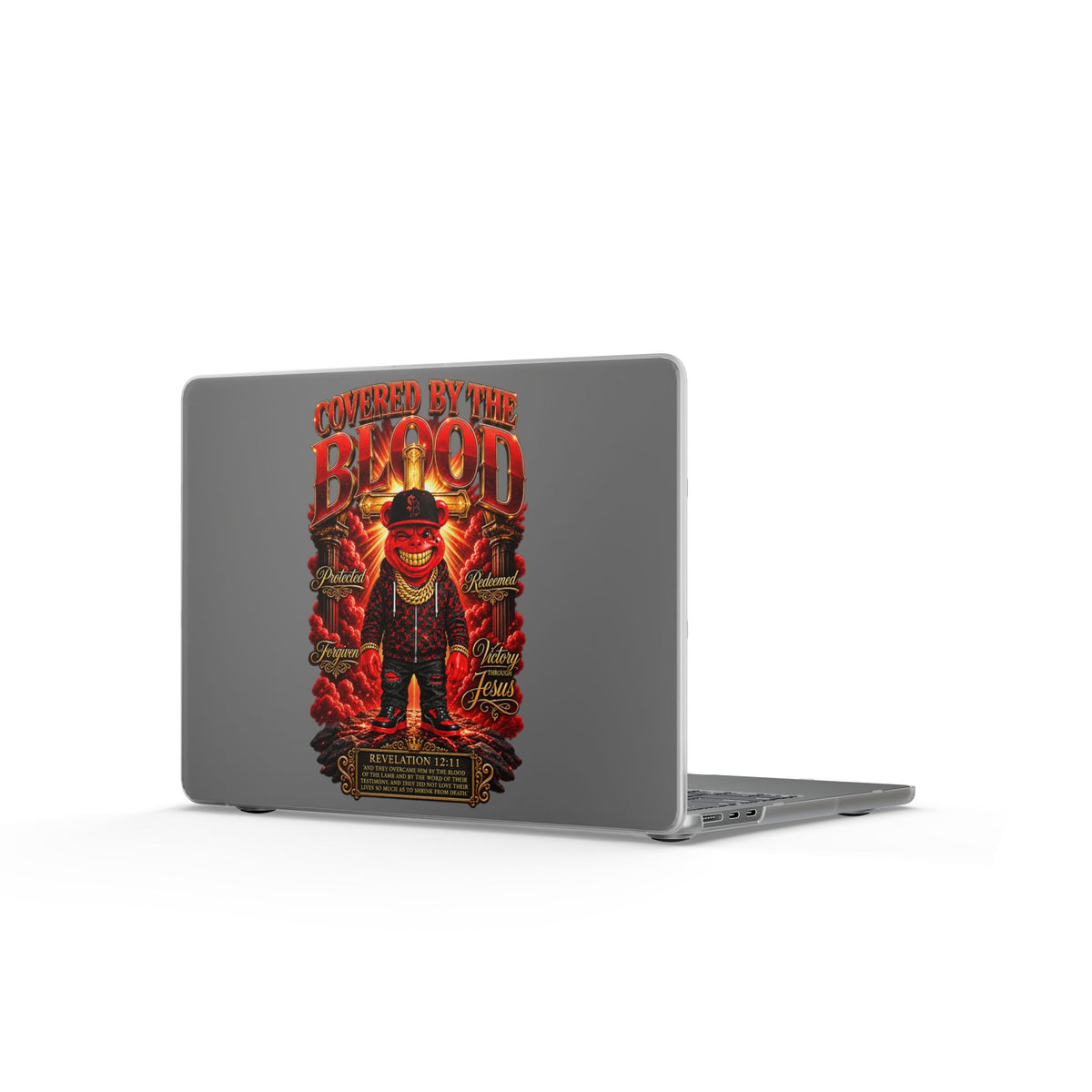Matte MacBook Cases-COVERED BY THE BLOOD-SCUMMIEBEARZ™️
