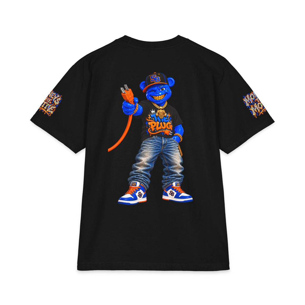 Unisex Max Heavyweight Short Sleeve-THE PLUG!!!-Scummiebearz™️