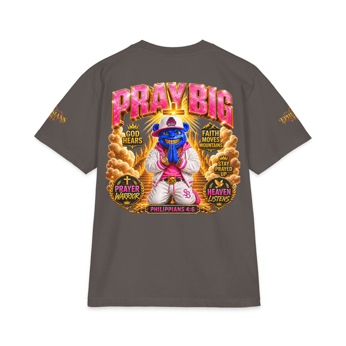 Pray Big | SCUMMIEBEARZ™ Shaka Wear Heavyweight Tee