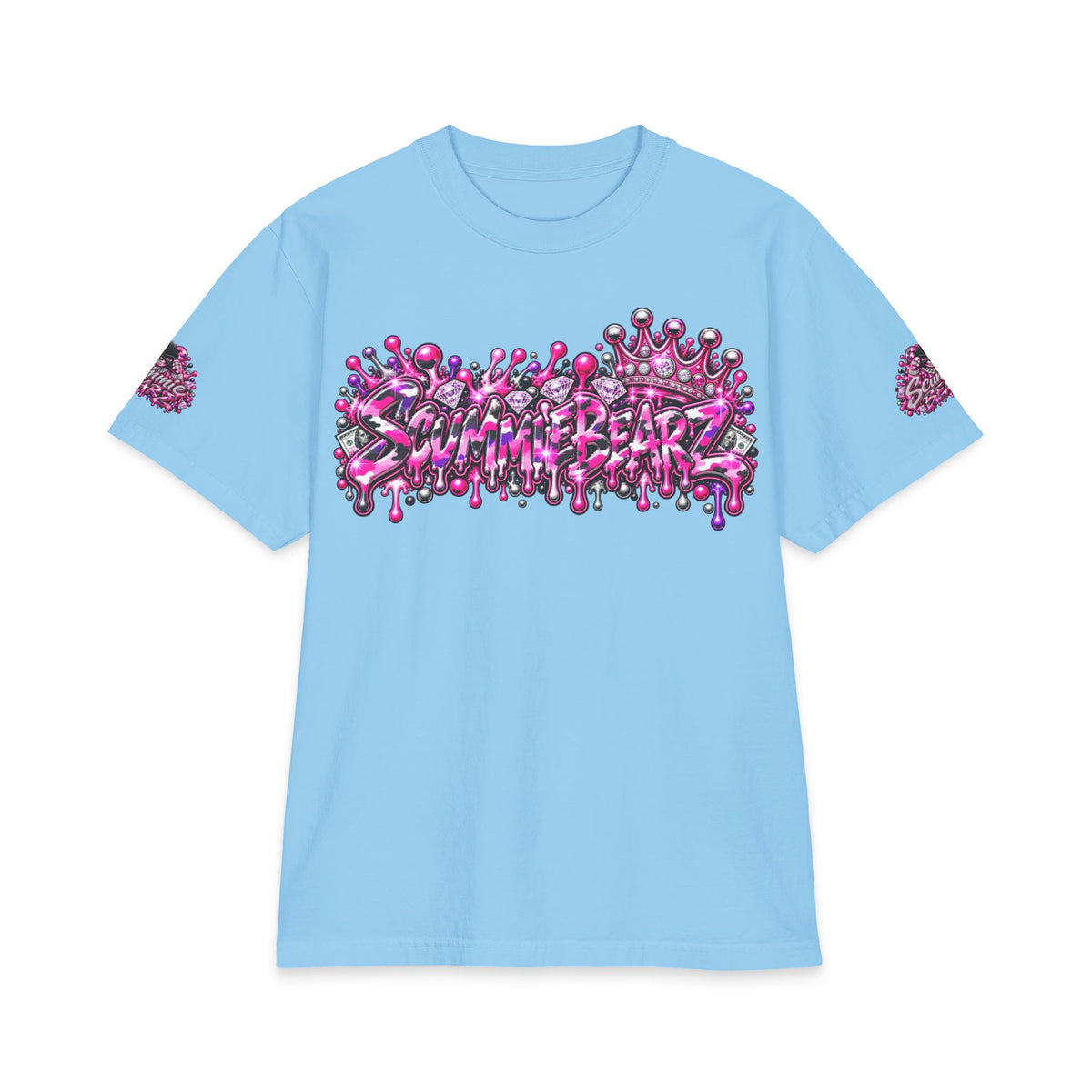 Ratchet — Pink/Purple | SCUMMIEBEARZ™ Shaka Wear Heavyweight Tee