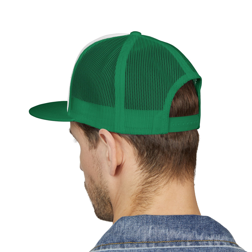 5 Panel Trucker Cap-	RED BLOOD MONEY MASK LOGO-SCUMMIEBEARZ™