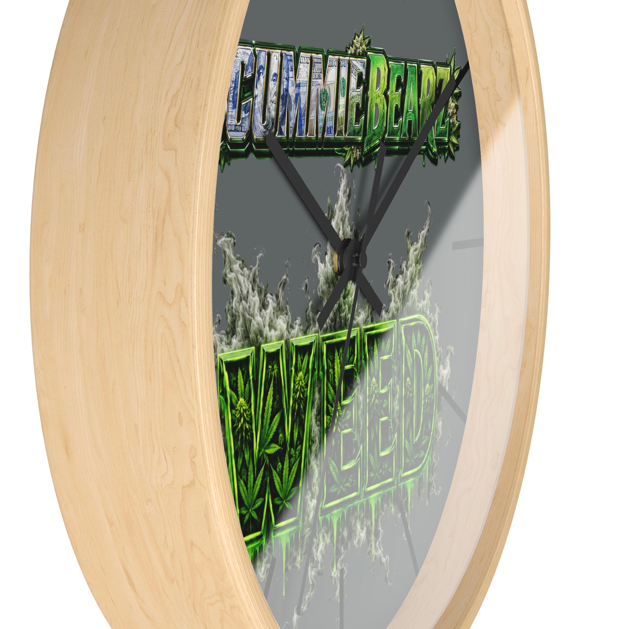 Wall Clock-Weed-SCUMMIEBEARZ™️