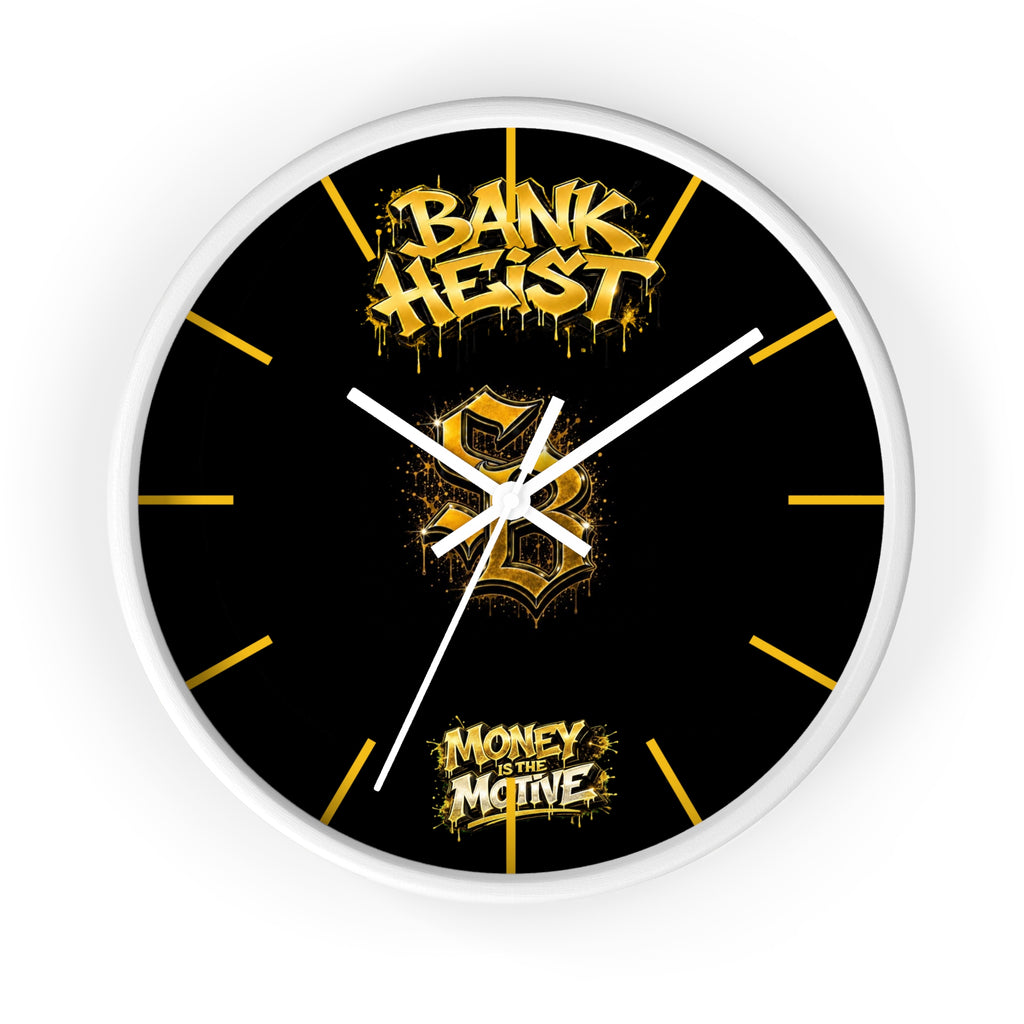 Wall Clock-Bank Heist Money Is the Motive-SCUMMIEBEARZ™️