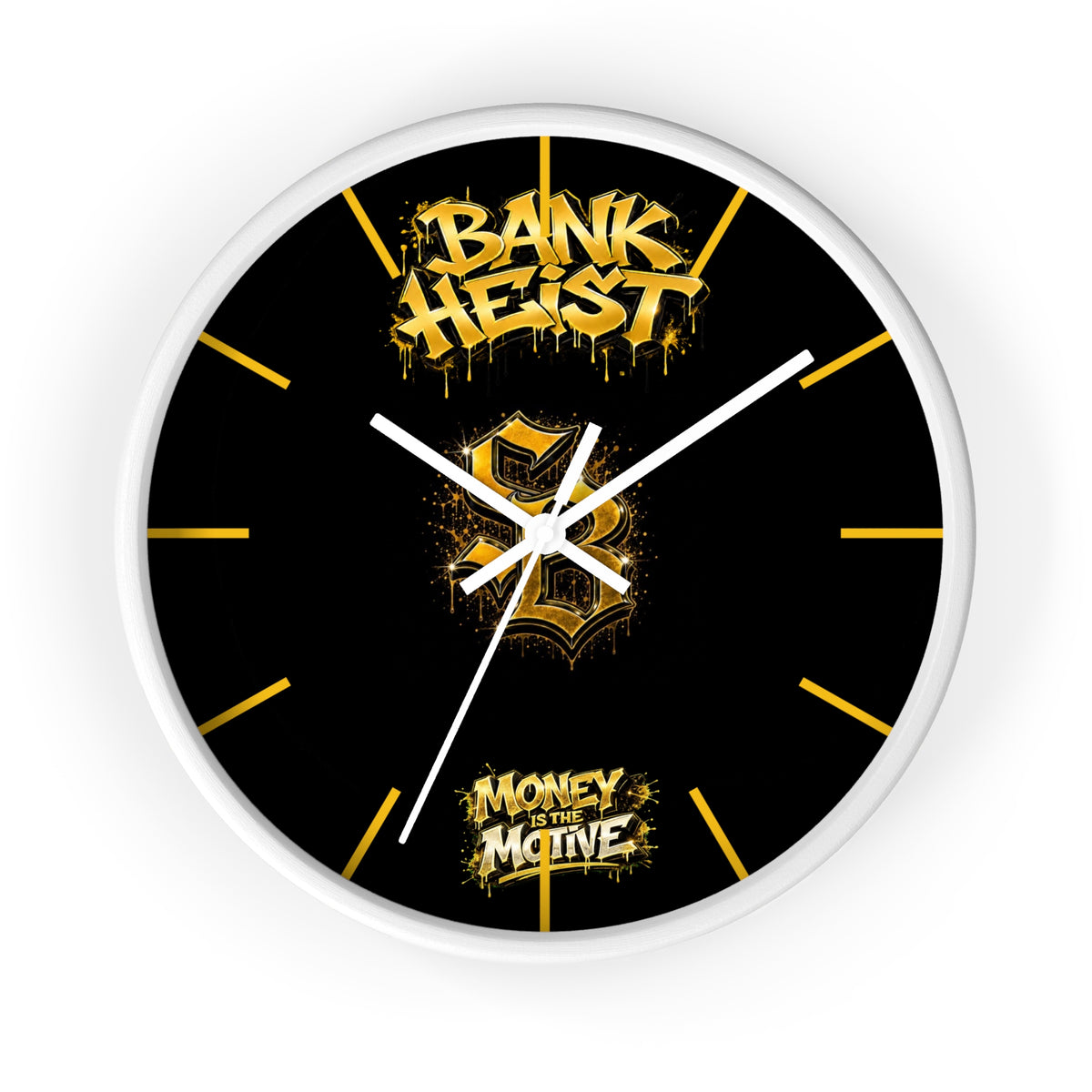 Wall Clock-Bank Heist Money Is the Motive-SCUMMIEBEARZ™️