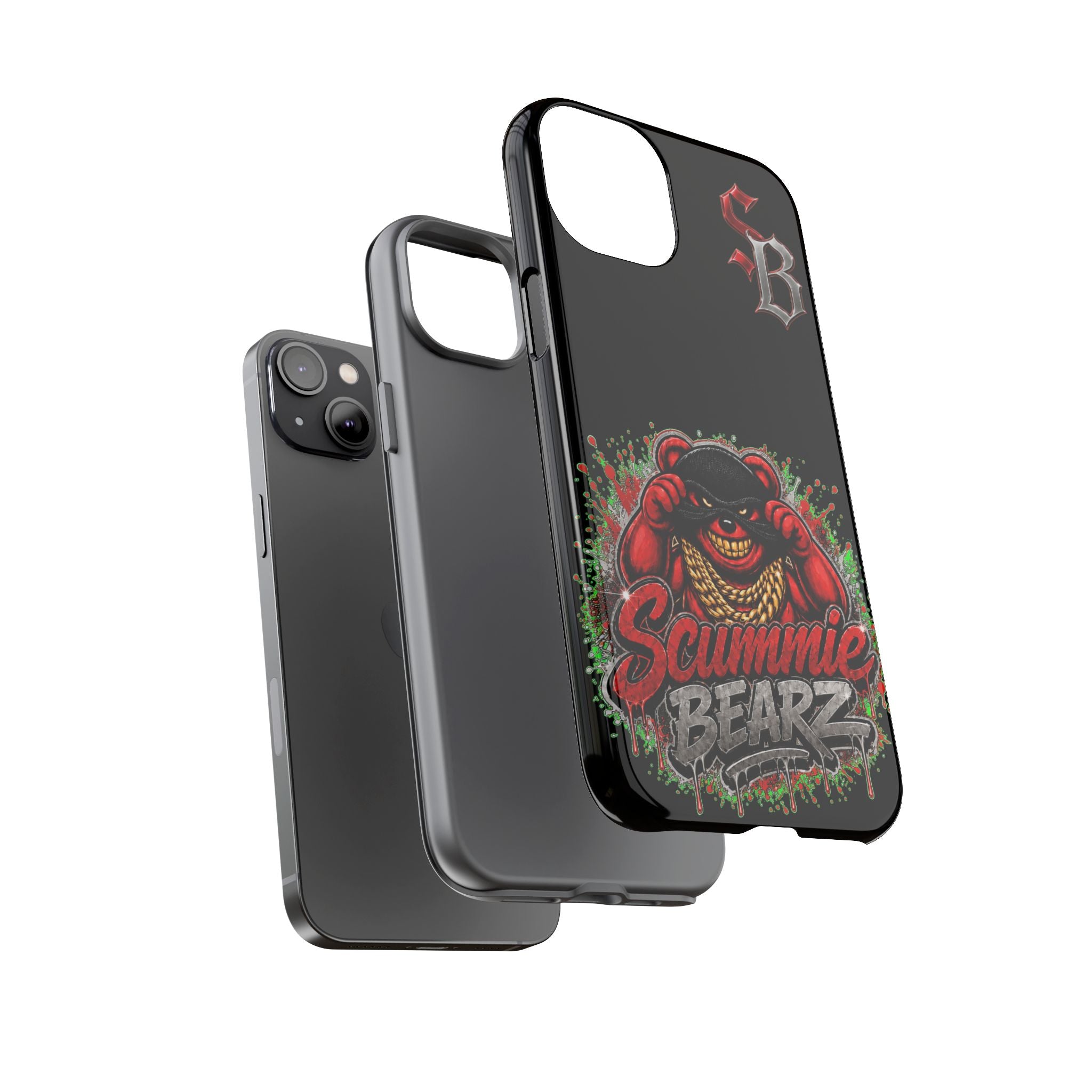 SCUMMIEBEARZ ♦️RED LOGO♦️ Tough Cases
