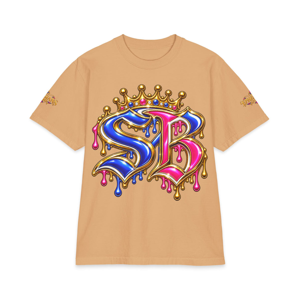 Unisex Max Heavyweight Short Sleeve-CHOSEN BY GOD-SCUMMIEBEARZ™️